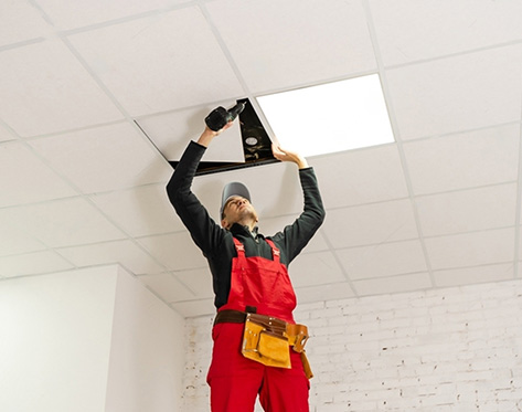 Grid Celing installation