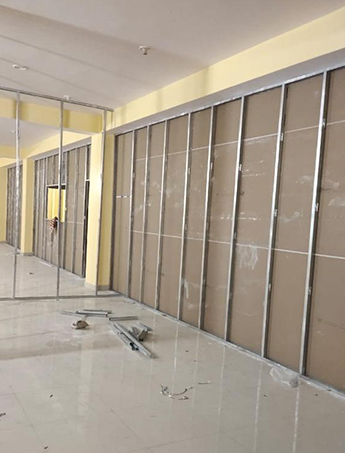 Gypsum Partition for client of Zau Interior